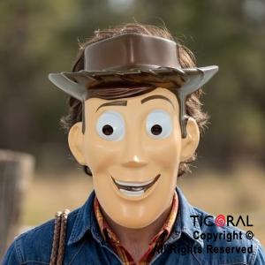 MASCARA VAQUERO WOODY x 6